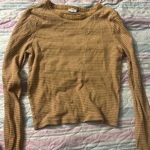 Women’s cropped long sleeve shirt